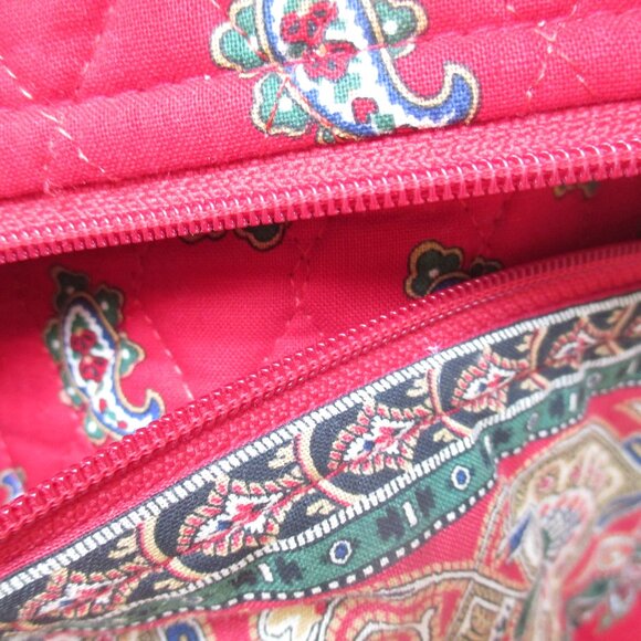VERA BRADLEY Hanging Garment Bag - Red Paisley - Perfect Condition - Picture 4 of 6